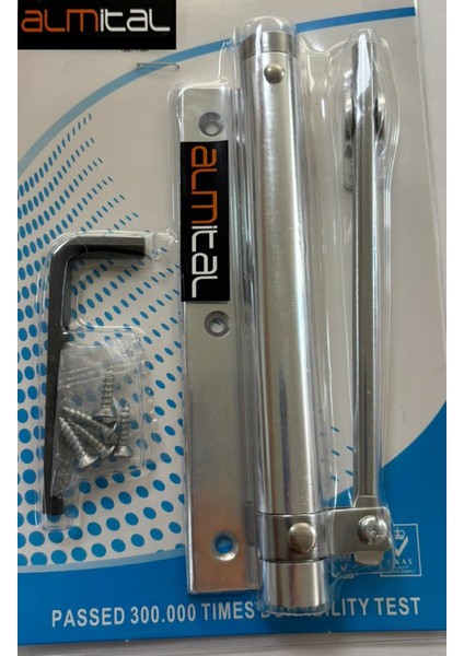 SERVO Krom, otomatik kapı kapatıcı (kapı itme yayı, bahçe kapısı, oda kapısı, daire kapısı kapatıcı)