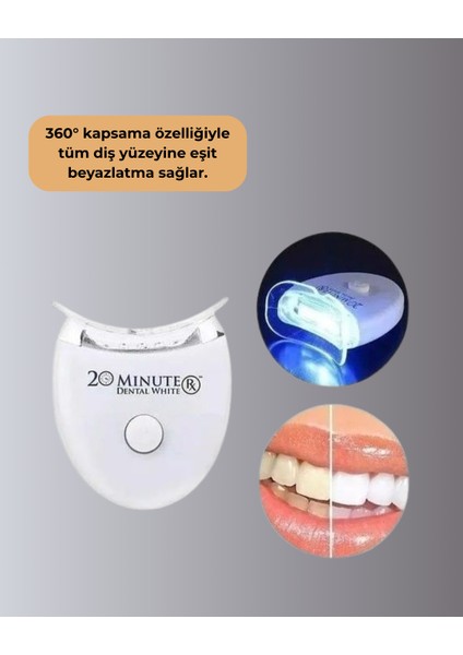 Evde Kullanıma Uygun LED Teknolojili Diş Beyazlatma Kiti modelleri