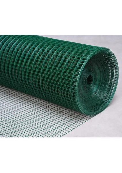 Puntalı Pvc Kaplı Kümes Teli 12X12 100 cm 1 Metre
