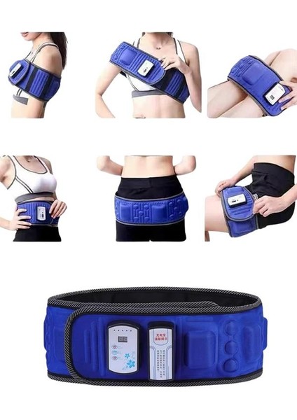 Göbek Eritme Aleti 5 Farklı Hız Ayarlı Sırt Bel Omuz ve Baldır Bölgelerine Uygun
