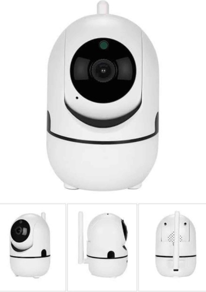 Baby Kamera Kablosuz 720P Beyaz 360 Derece Wifi Kamera Full Hd 1080P modelleri