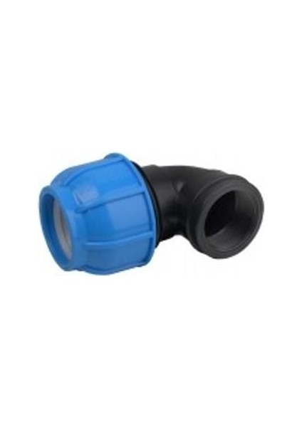 Mavi 25X1/2 Kaplin Dişi Dirsek