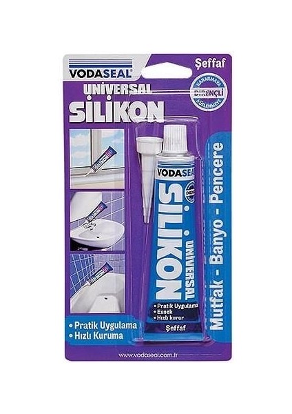 Vodaseal Silikon 50 gr Şeffaf