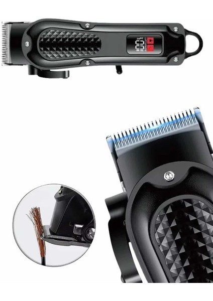Saç Kesme Aleti Dijital Saç Sakal Tıraş Makinesi Dijital Göstergeli fırsatları