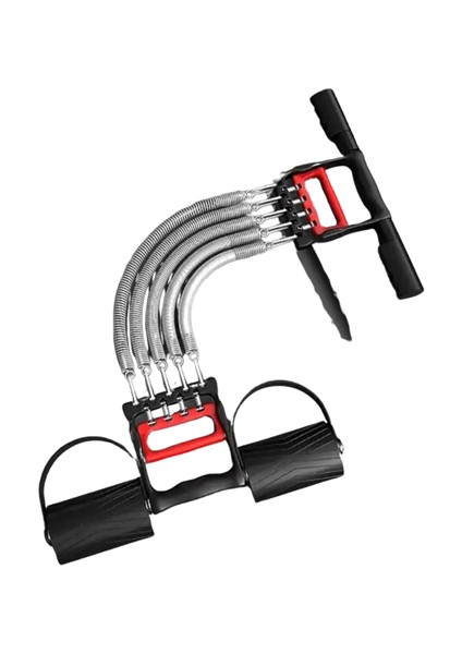Ayarlanabilir Elastik Yaylı Ergonomik Tasarımlı Kas Güçlendirme Seti fırsatları