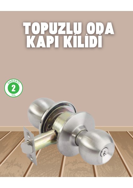 Iç ve Dış Mekan Uyumlu Giriş Tipi Topuzlu Kilit