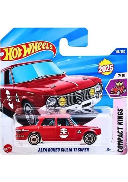 2 Araç Set - Hot Wheels Alfa Romeo Giulia Tı Super & Hot Wheels Alfa Romeo Gtv6 3.0 (1/64) fiyatları
