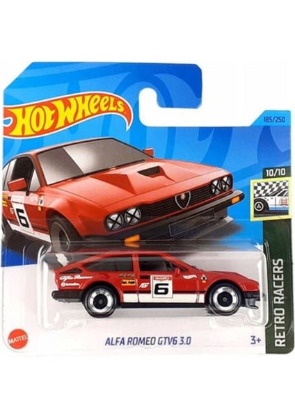 2 Araç Set - Hot Wheels Alfa Romeo Giulia Tı Super & Hot Wheels Alfa Romeo Gtv6 3.0 (1/64) modelleri