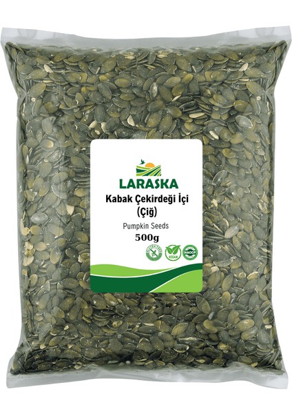 Kabak Çekirdeği Içi Çiğ 500G- Raw Pumpkin Seeds