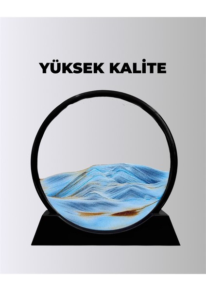 Zihin Açıcı Kum Manzarası – 3D Dinamik Kum Tablosu, Dekoratif, Dönüştükçe Yenilenen Sakinleştirici Sanat Eseri modelleri