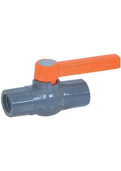 1 1/4 Pvc Küresel Vana Pasolu