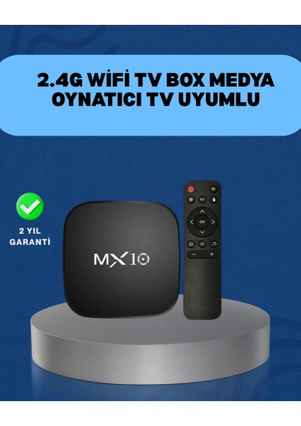 4K Medya Kutusu Hdmı-Usb Bağlantılı Android Tv Çözümü