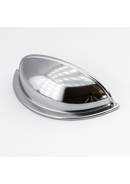 Mobilya Çekmece Dolap Kapak Kulpu Modern Mutfak Kulpları Kulp 64 mm Krom Gümüş Renk Metal fırsatları
