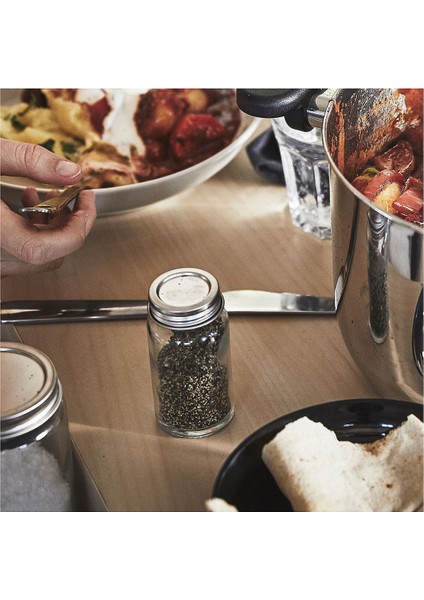 Baharat Kavanozu, Cam-Paslanmaz Çelik, 6 cl fırsatları