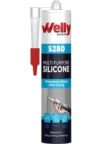 Welly Beyaz Silikon 280 gr