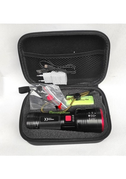 Ennalbur Powerdeks PD-9000 Profesyonel Avcı Feneri