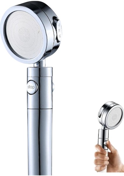 Sağlam Metal Hortum Bağlantılı, 360° Hareketli Duş Başlığı fırsatları