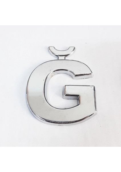 Cemax Ğ Harfi 3,75 cm Krom Yapışkanlı