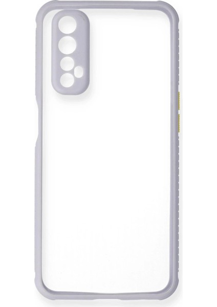 Bfs Realme 7 Kılıf Miami Şeffaf Silikon - Lila fiyatları