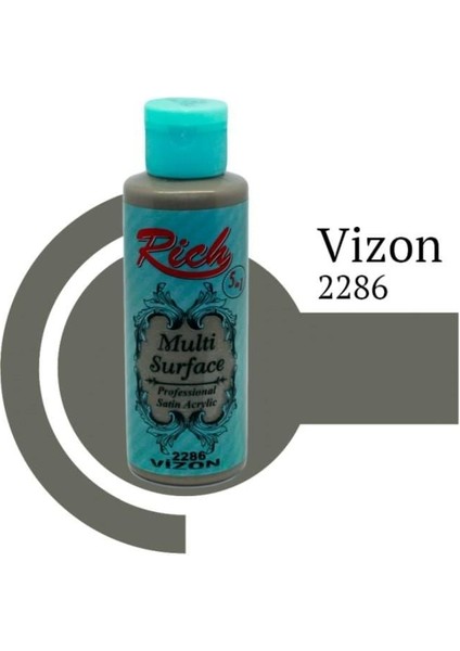 Multi Surface 2286 Vizon Akrilik Boya 120 cc