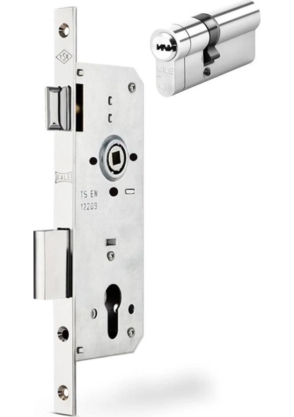 Kale 152 R 35 mm Silindirli Kilit Nikel