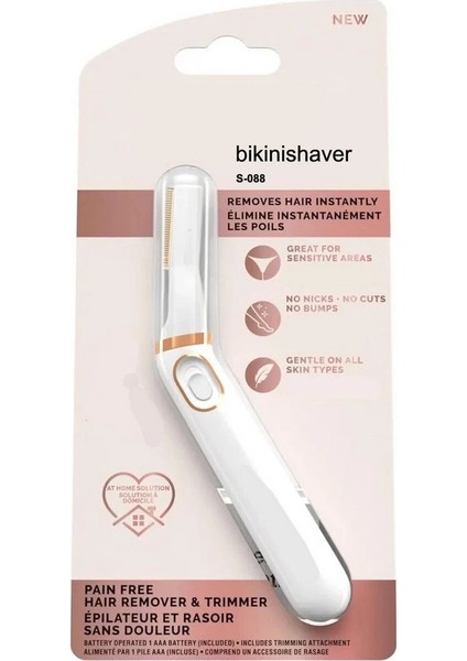 Finishing Touch Flawless Bikini Shaver And Trimmer Kusursuz Bikini Tıraş Makinesi ve Düzeltici Epilatör