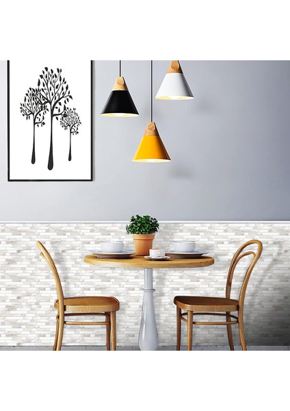 Mutfak Tezgah Arası Kaplama 60CM x 100CM Desenli Yapışkanlı Folyo Fayans Masa Dolap Kaplama Sticker modelleri