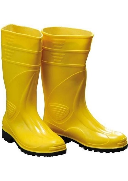 Gezer Pvc Uzun Çizme Sarı 45 Numara