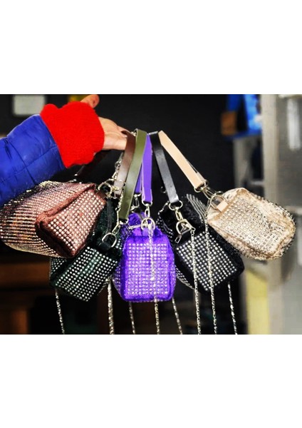 Yeni Sezon Taşlı Şık Çanta modelleri