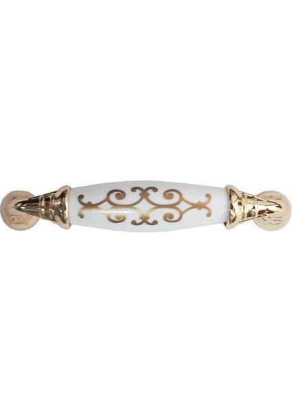 Klasik Silindir Kulp Altın 96 mm