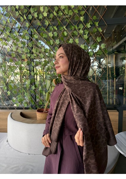 C Desen Modal Ipek Ithal Kumaş Şal