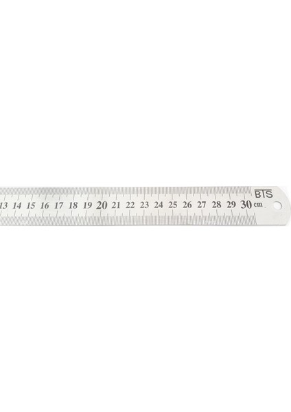 12255 Çelik Cetvel 30 cm 20 mm
