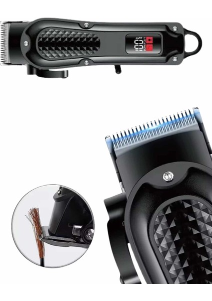 Saç Kesme Aleti Dijital Saç Sakal Tıraş Makinesi Dijital Göstergeli fırsatları