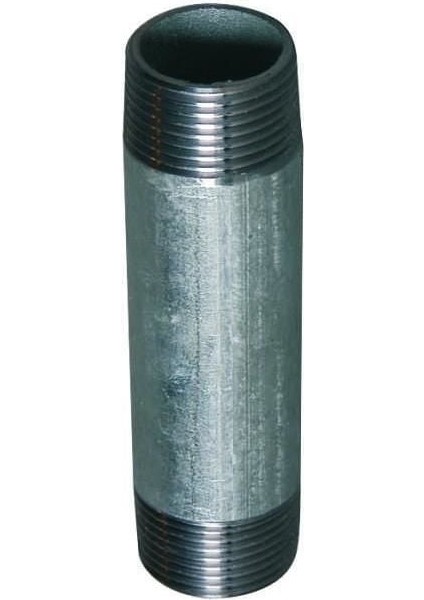 Galvanizli Boru Uzatma Pasolu 2 Lik 20 cm
