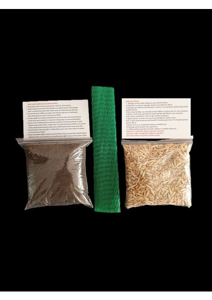 Organik Kedi Çimi Seti (FİLELİ) 2 Adet ve Üzeri alımlarda Sürpriz Oyuncak Hediyeli