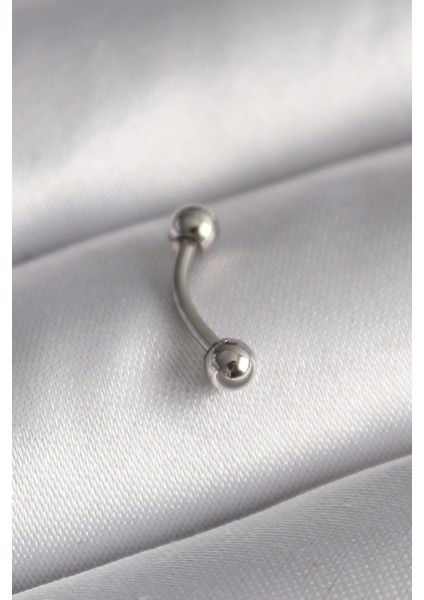 Bfs 316L Çelik Gümüş Renk Topçuk Model Piercing