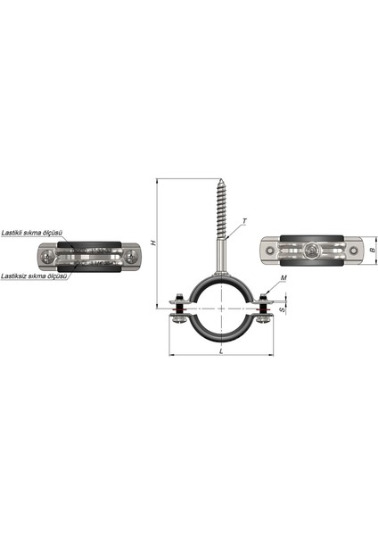 Trifonlu Boru Kelepçesi 4&apos;lük fiyatları