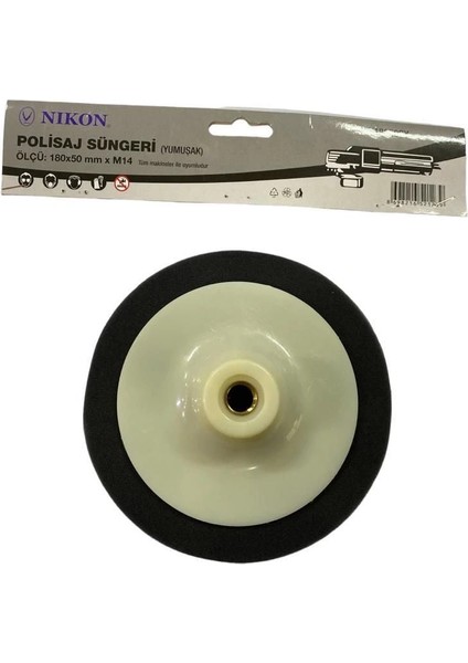 Nikon 18050SY Polisaj Süngeri 180 mm Siyah Yumuşak