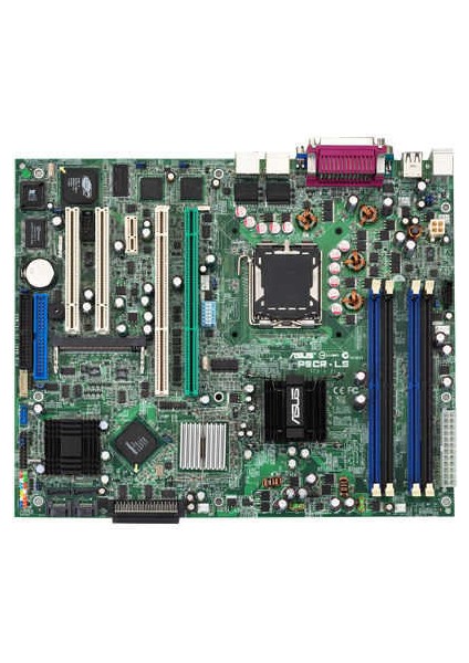 Intel P5CR-LS Ddr2 533 Mhz Ddr2 Socket 775 Atx Sunucu Anakartı 775P (1. Nesil)