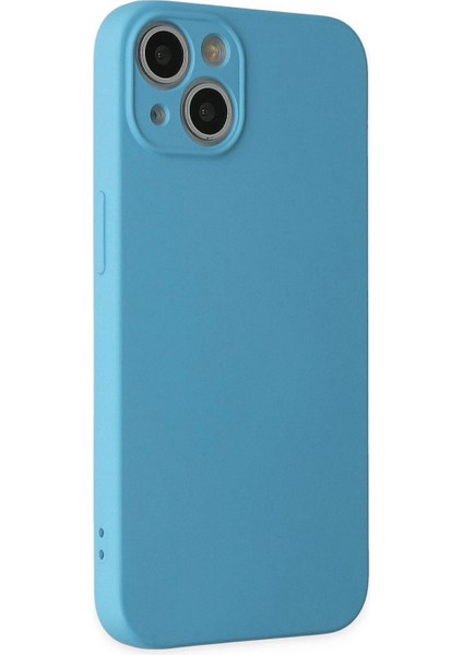 Bfs iPhone 13 Mini Kılıf Nano Içi Kadife Silikon - Mavi fiyatları