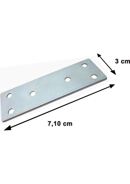 Gönye Düz Tip No:7 ( 5 Adet )
