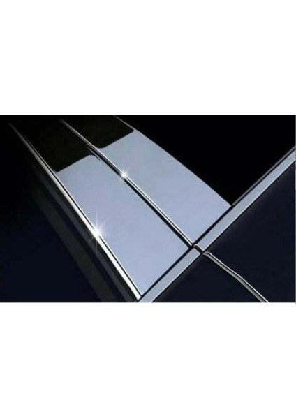 Renault Megane 4 2015-2025 Sedan Krom Kapı Direği 6 Parça Krom Paslanmaz Çelik Cam Direk fiyatları