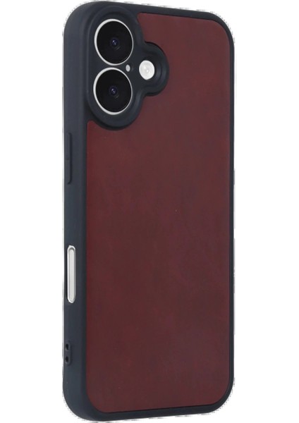 Bfs iPhone 16 Kılıf Aras Deri Kapak - Bordo fiyatları