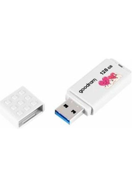 128GB Ume3 Valentıne USB 3.2 UME3-1280W0R11-V USB Bellek