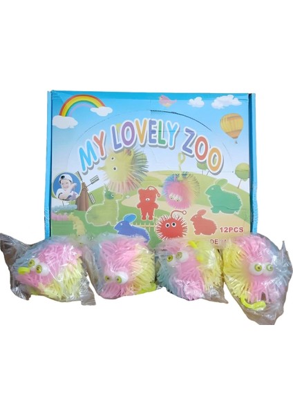 Bfs Işıklı Dikenli Elastik Top