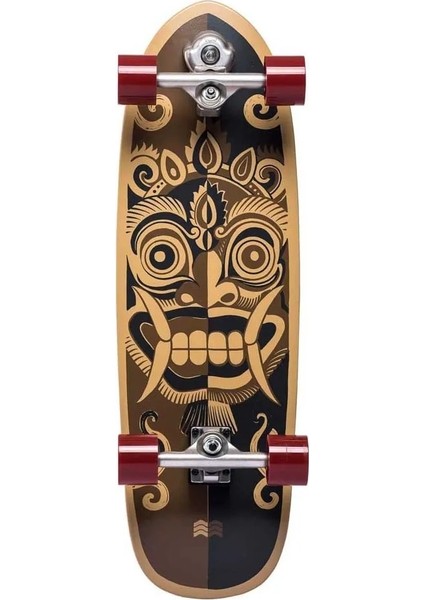 32 Lakey Peak Power Surfing Surfskate Orta Concave ve Tail Rocker Tasarımıyla İspanya Üretimi