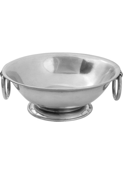 21 cm Kalay Ayaklı Servis