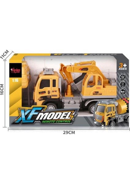 Bfs XF-789-110A-1A-3A-4A Kumandalı Şarjlı Iş Makinesi -Vardem modelleri