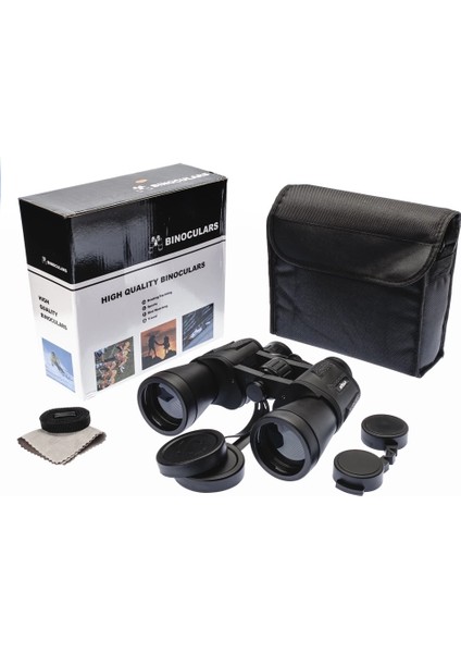 Bfs 20×50 – Geniş Ön Mercekli – 1000M/56M El Dürbünü – Siyah