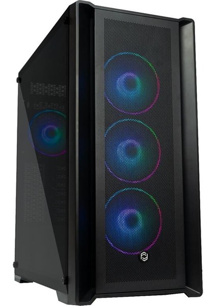 Frısby FC-9445G Dynamıc 850W 80+ Bronze 4X120MM Rgb Fan Mesh USB 3.0 Gamıng Siyah Kasa